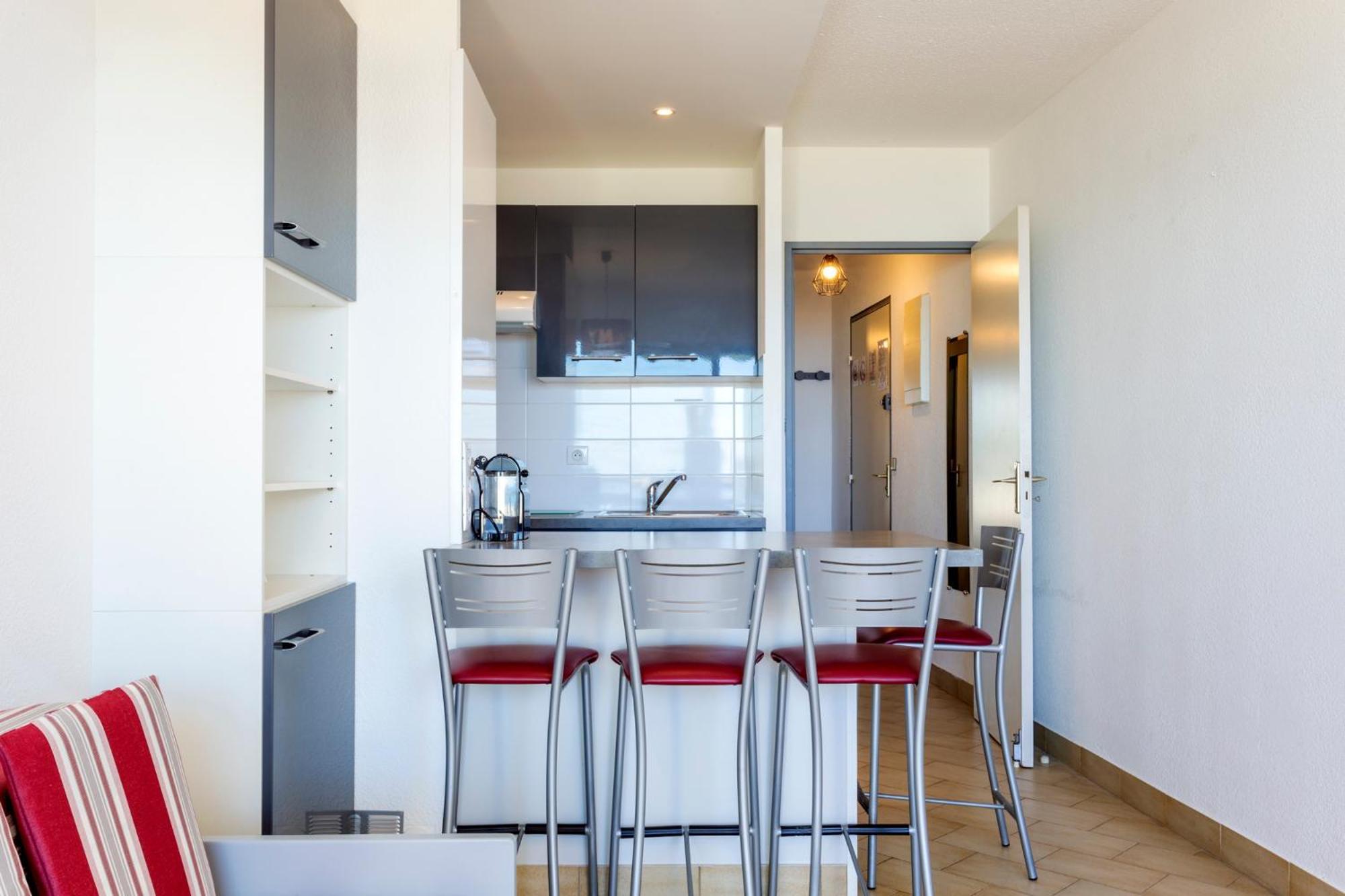 Chez Fabienne - Superbe Appartement Avec Vue Sur La Mer Et Parking لا غراند موت المظهر الخارجي الصورة