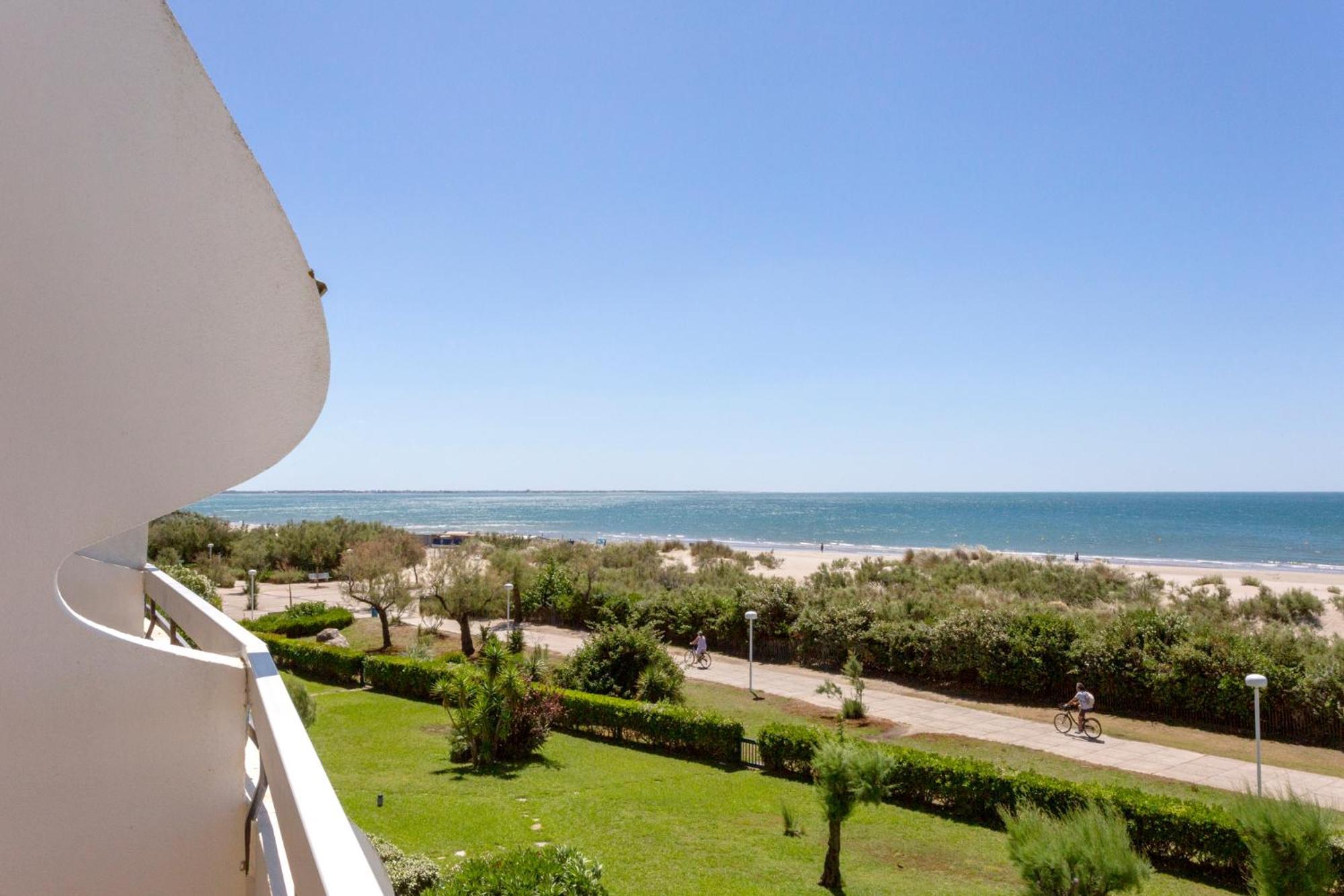 Chez Fabienne - Superbe Appartement Avec Vue Sur La Mer Et Parking لا غراند موت المظهر الخارجي الصورة