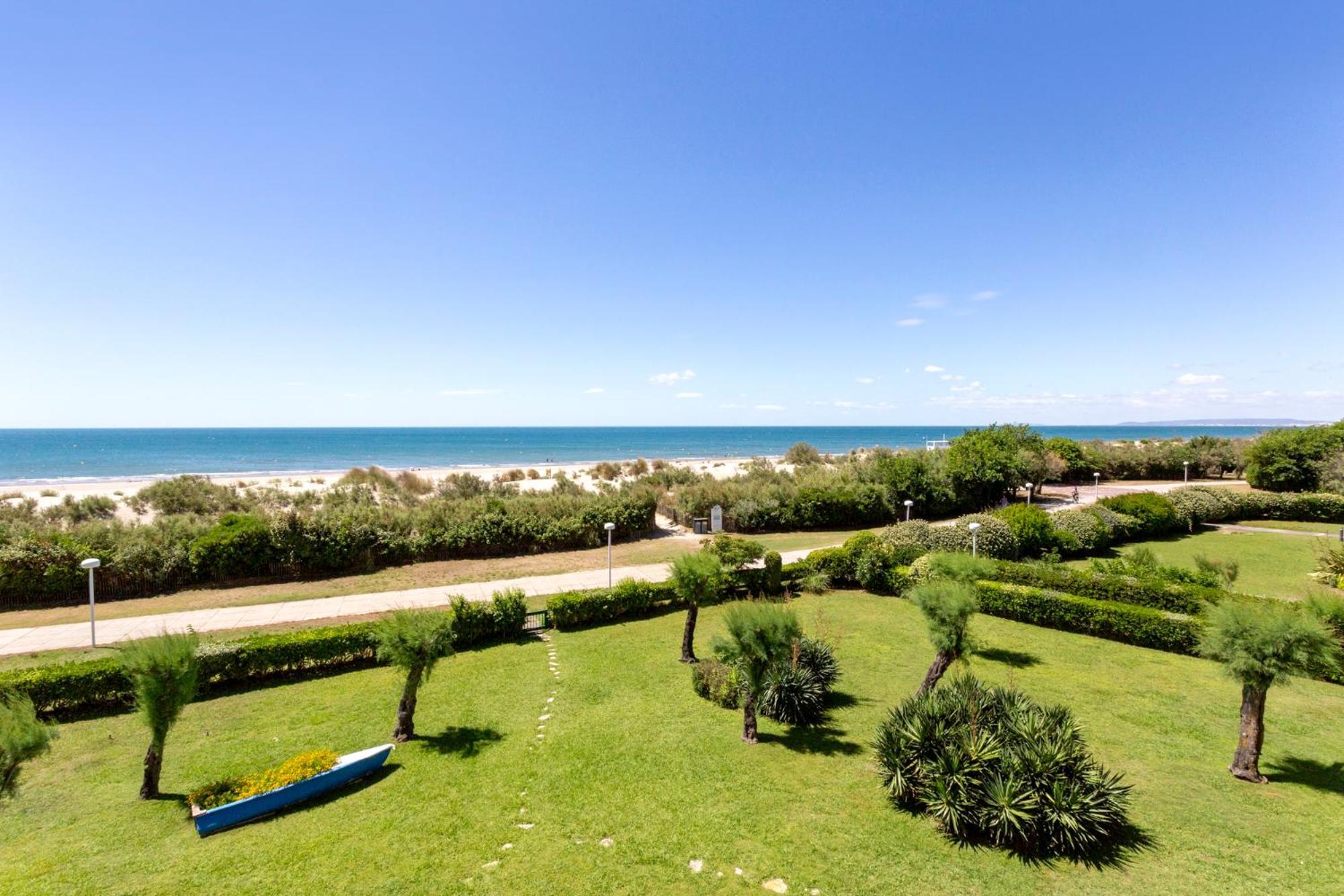 Chez Fabienne - Superbe Appartement Avec Vue Sur La Mer Et Parking لا غراند موت المظهر الخارجي الصورة