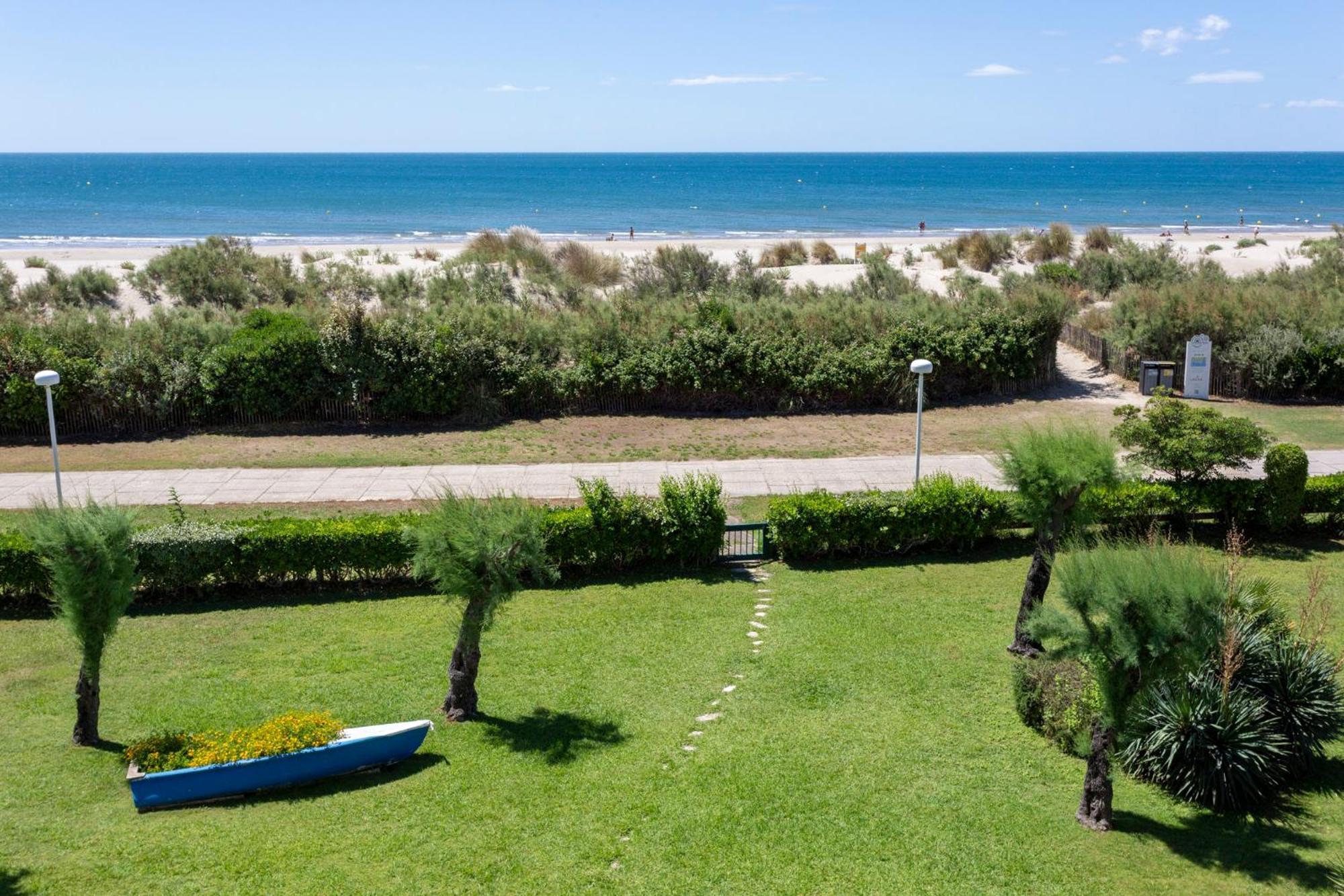 Chez Fabienne - Superbe Appartement Avec Vue Sur La Mer Et Parking لا غراند موت المظهر الخارجي الصورة